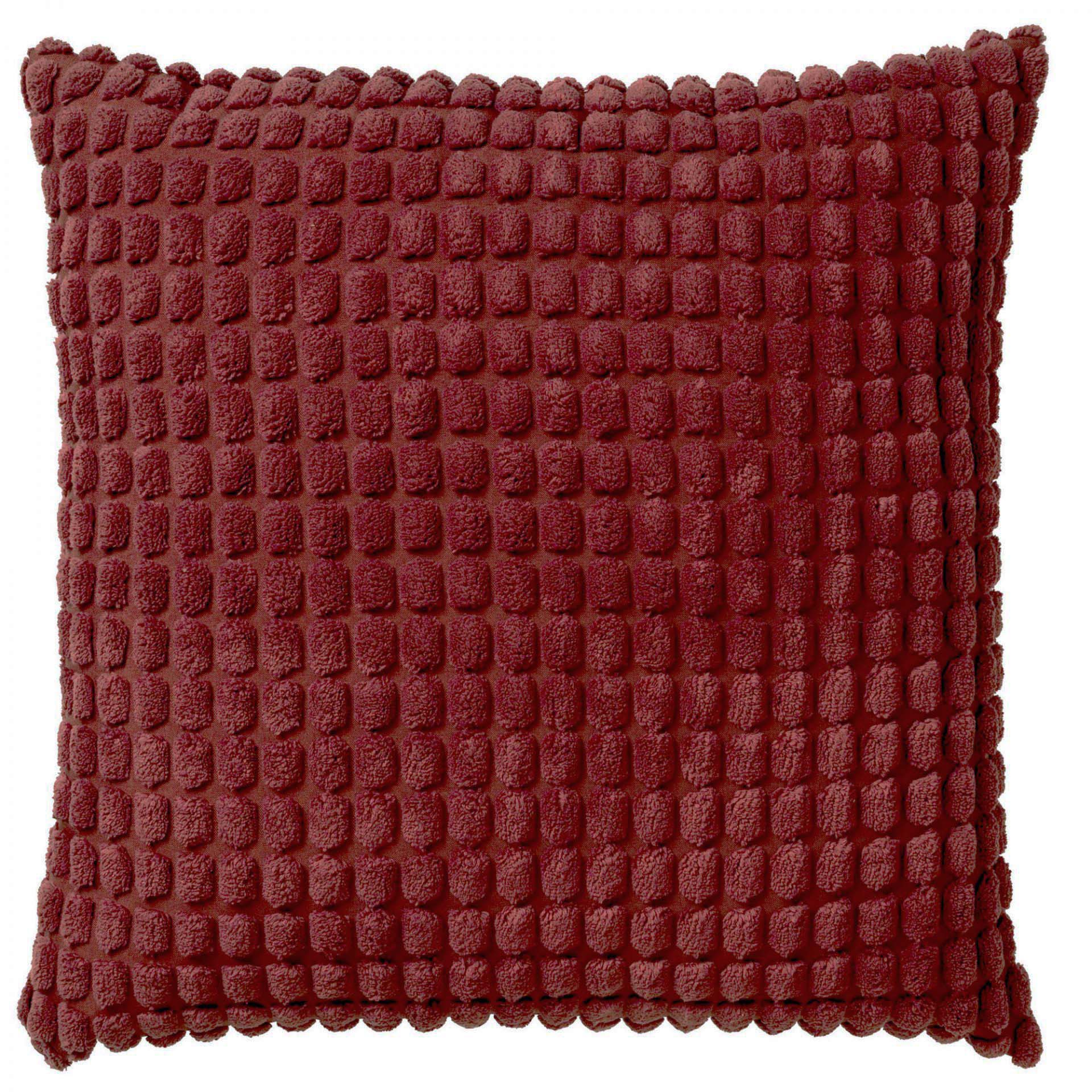 ROME - Cushion 45x45 cm Merlot - red 