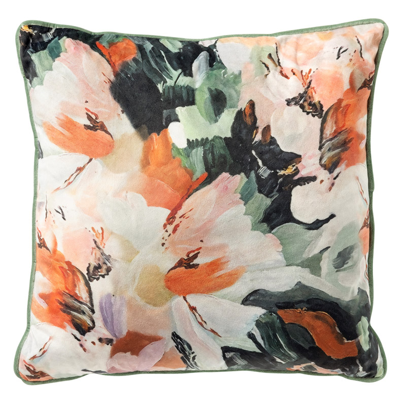 ANNEMOON - Coussin 45x45 cm - Cameo Green