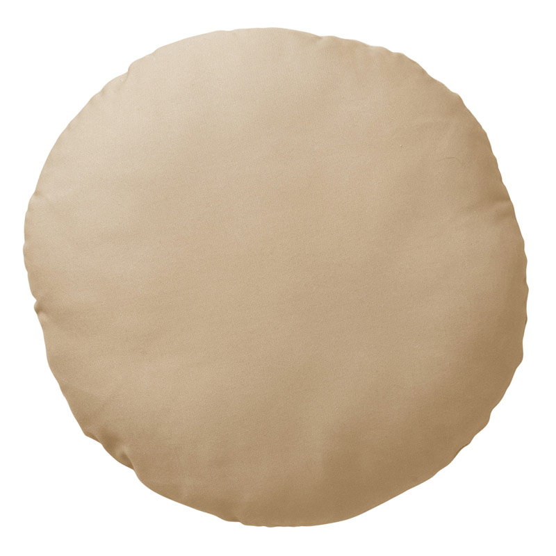 SOL - Coussin extérieur Ø40 cm - imperméable et UV-résistant - Pumice Stone - beige
