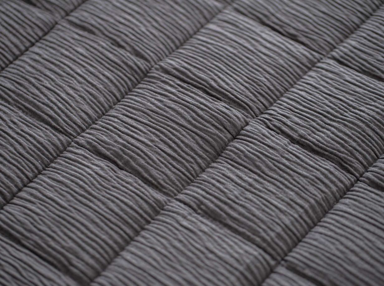 REZA - Tagesdecke 240x260 cm - Charcoal Gray - grau