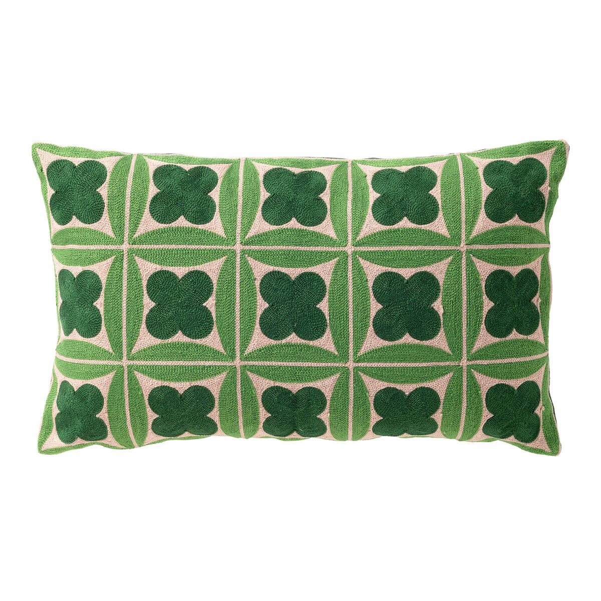 CLOVER - sierkussen 30x50 cm - Courtyard - groen