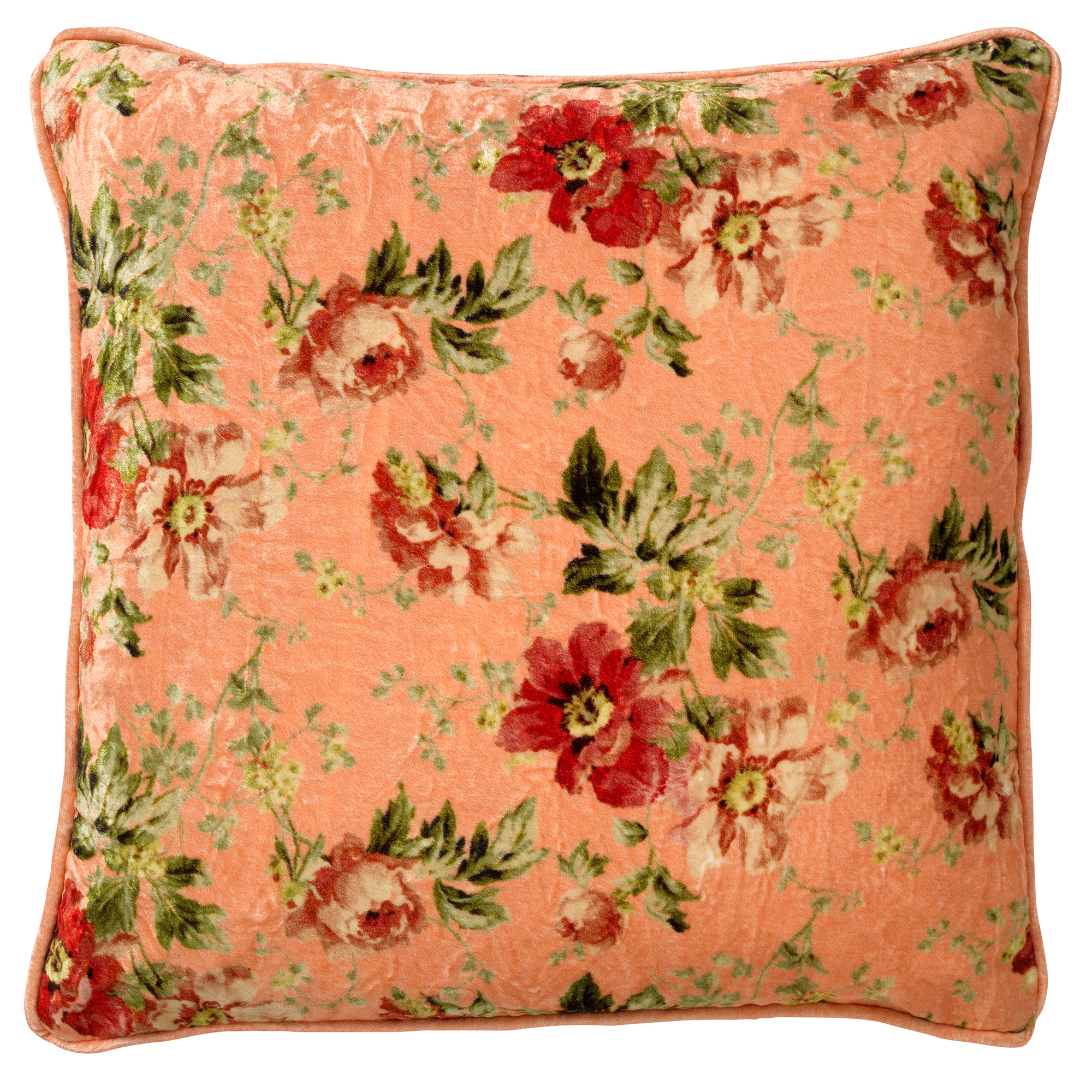 MEIS - Coussin en velours Dusty Pink 45x45 cm 