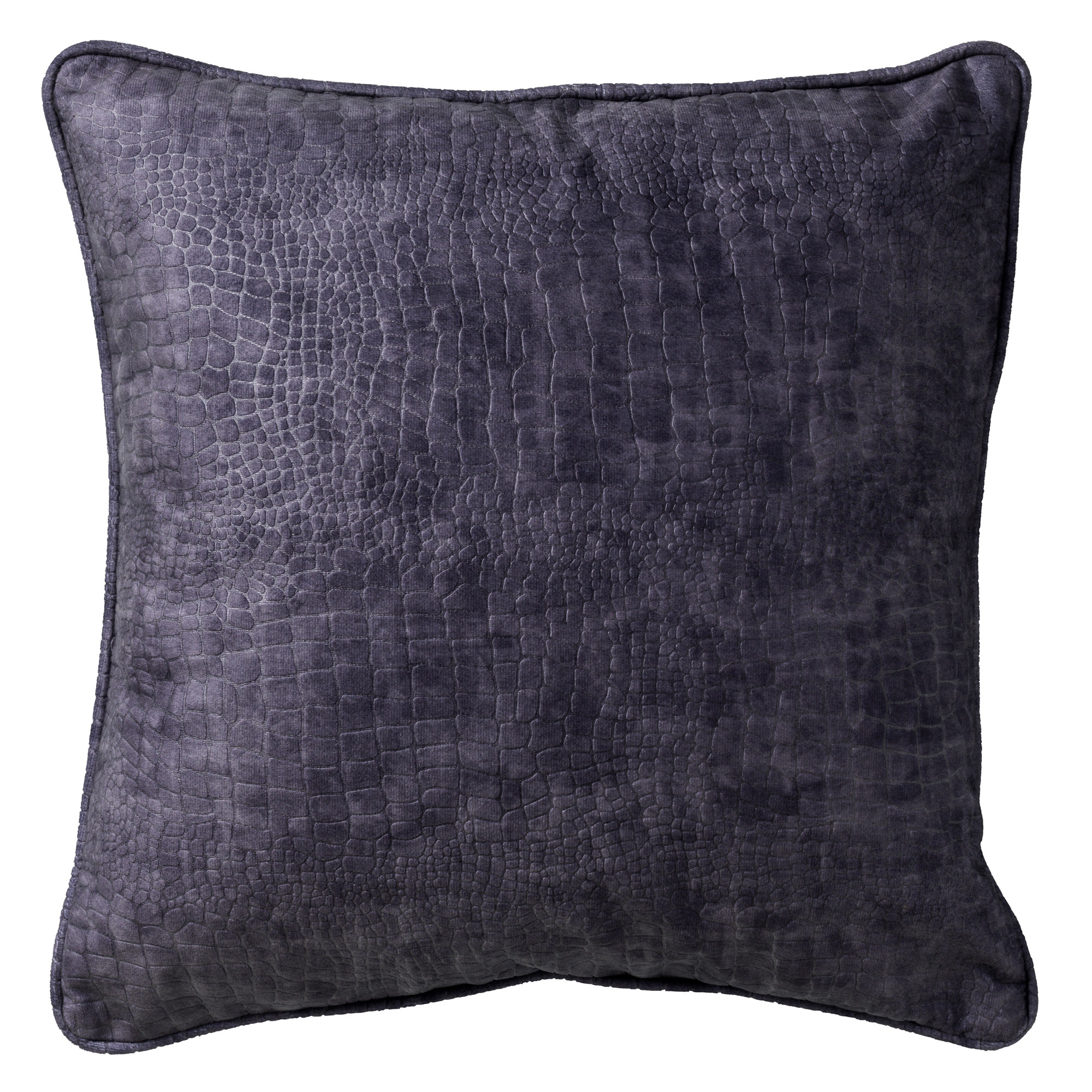 SAMMY - Housse de coussin motif animal Charcoal Grey 45x45 cm 