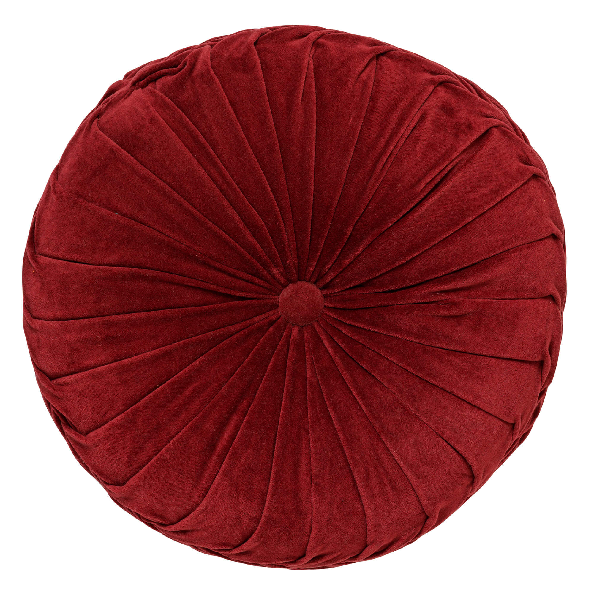 KAJA - Dekokissen Samt Merlot 40 cm