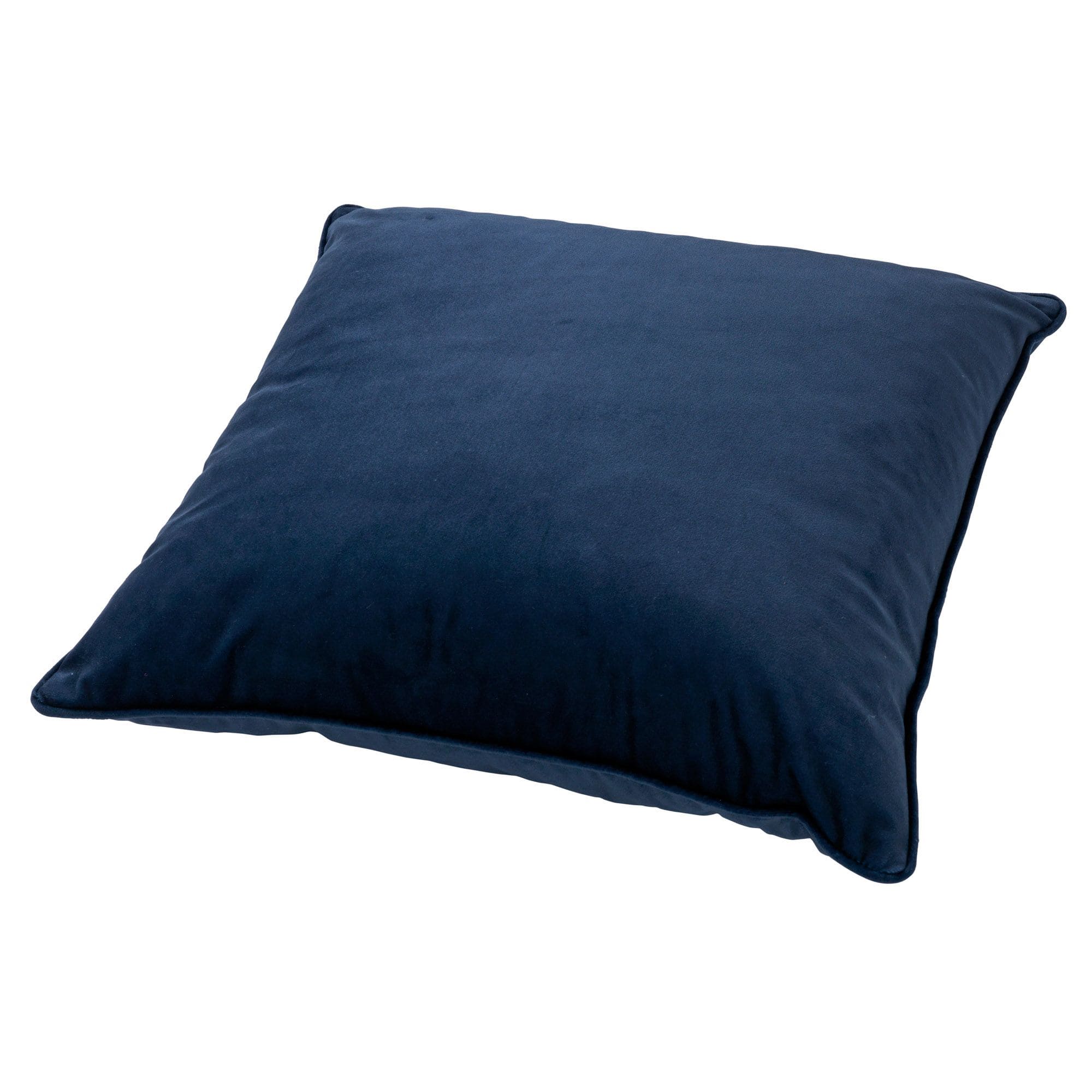 FINN - Kussenhoes 60x60 cm - velvet - effen kleur - Insignia Blue - donkerblauw