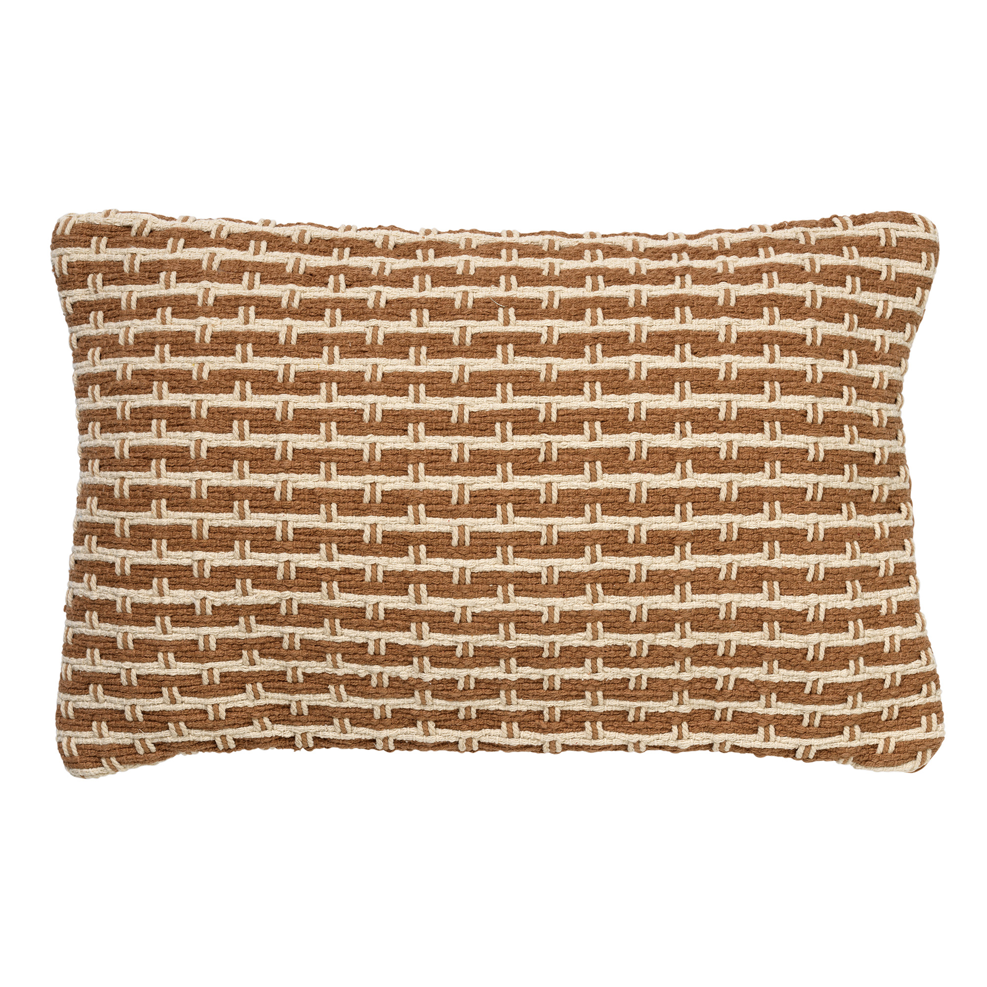 DANA - Cushion cover 40x60 cm Tobacco Brown - brown