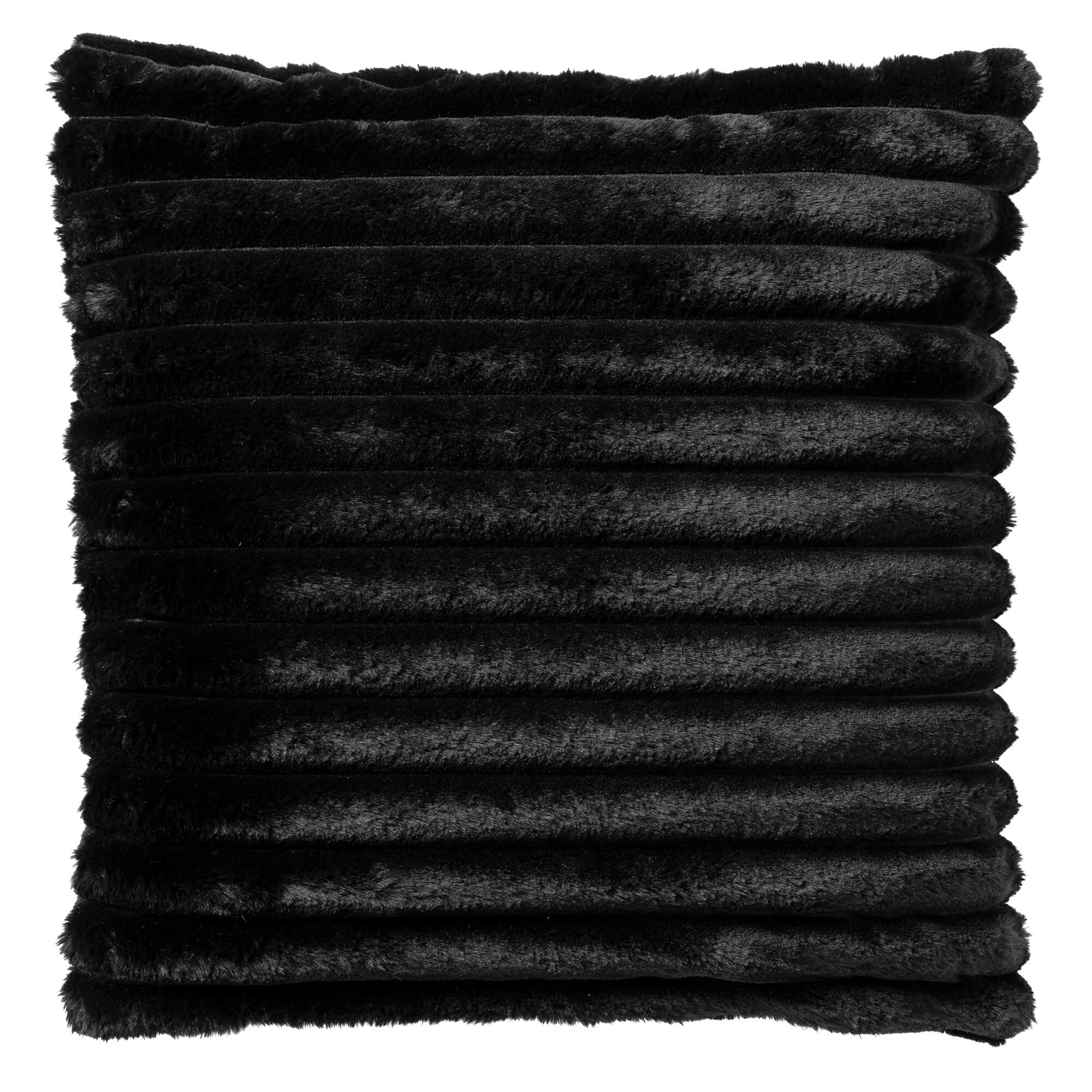 HAZEL - Coussin 50x50 cm Raven - noir