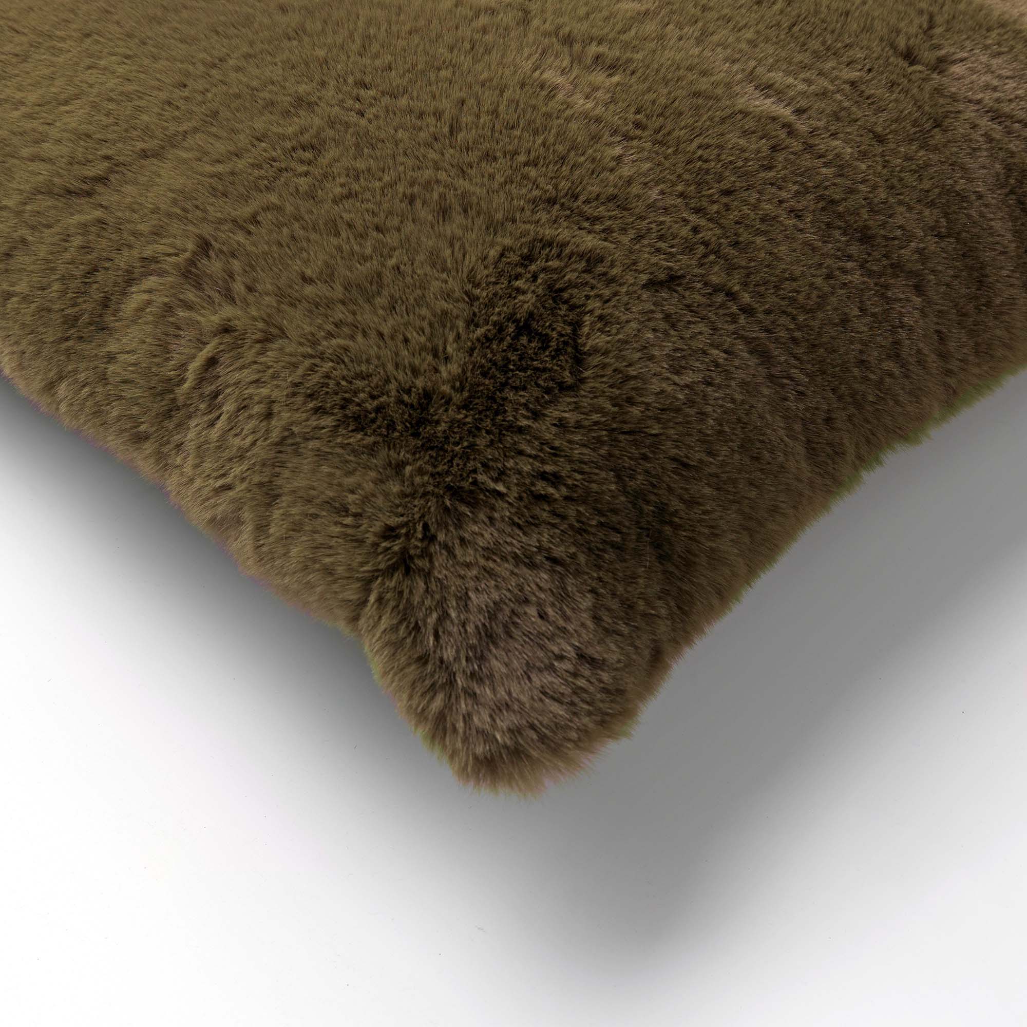 ZAYA - Cushion unicolour 60x60 cm - Military Olive - green