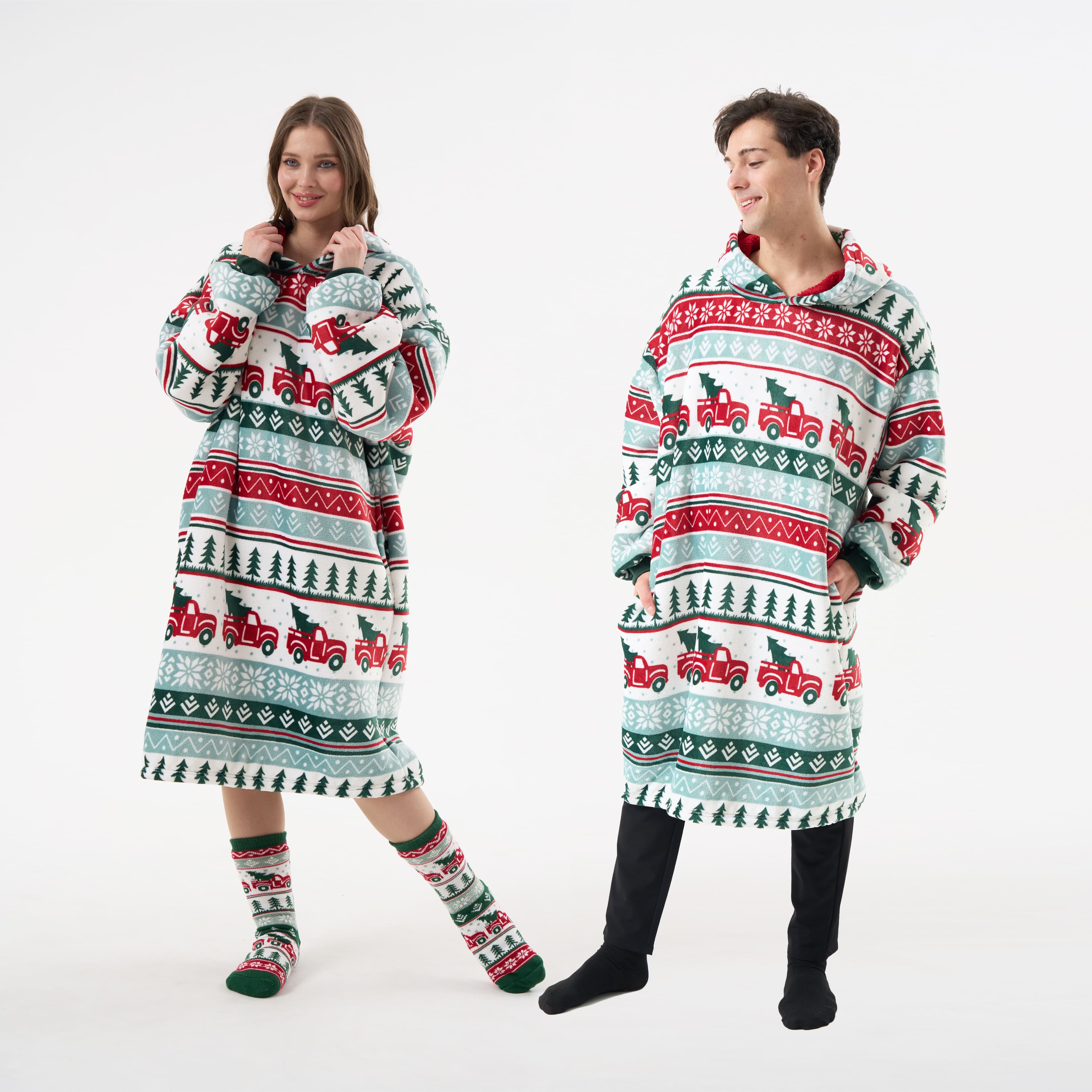 DRIVING HOME - Hoodie for adult 70x110 cm - Amazon - multicolor
