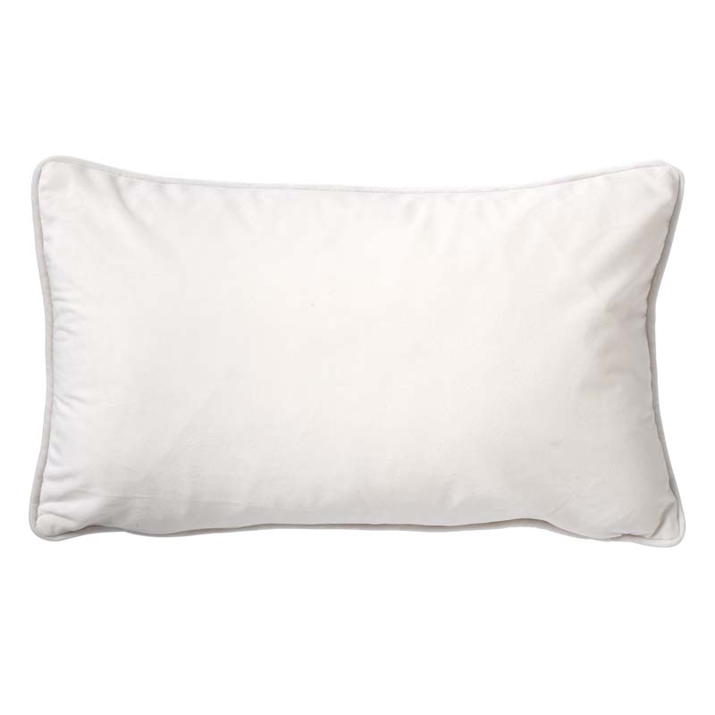KISSENSET - 4-teilig - 45x45 cm und 30x50 cm - Anthrazit, Beige, Weiss, Taupe