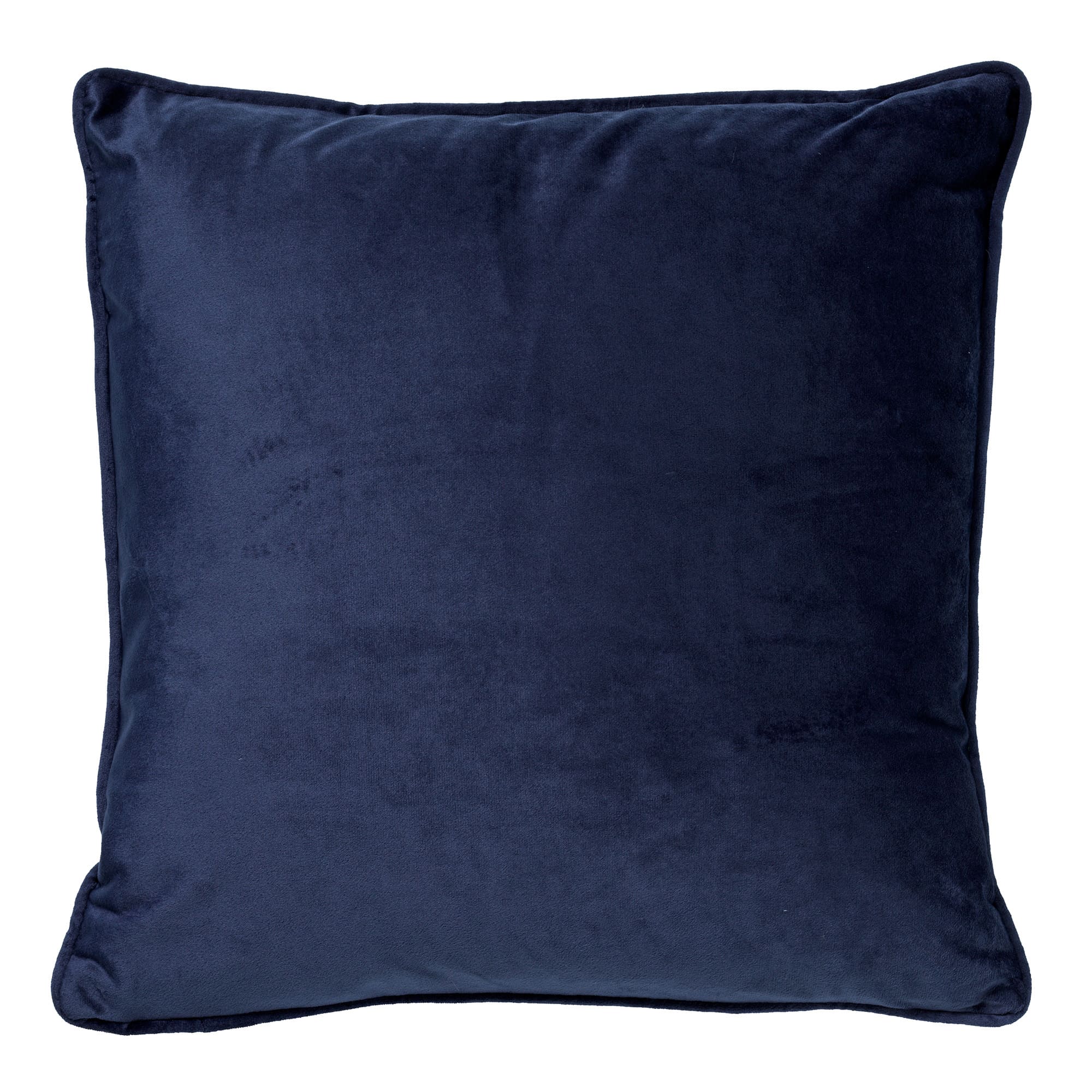 FINN - Kussenhoes 60x60 cm - velvet - effen kleur - Insignia Blue - donkerblauw