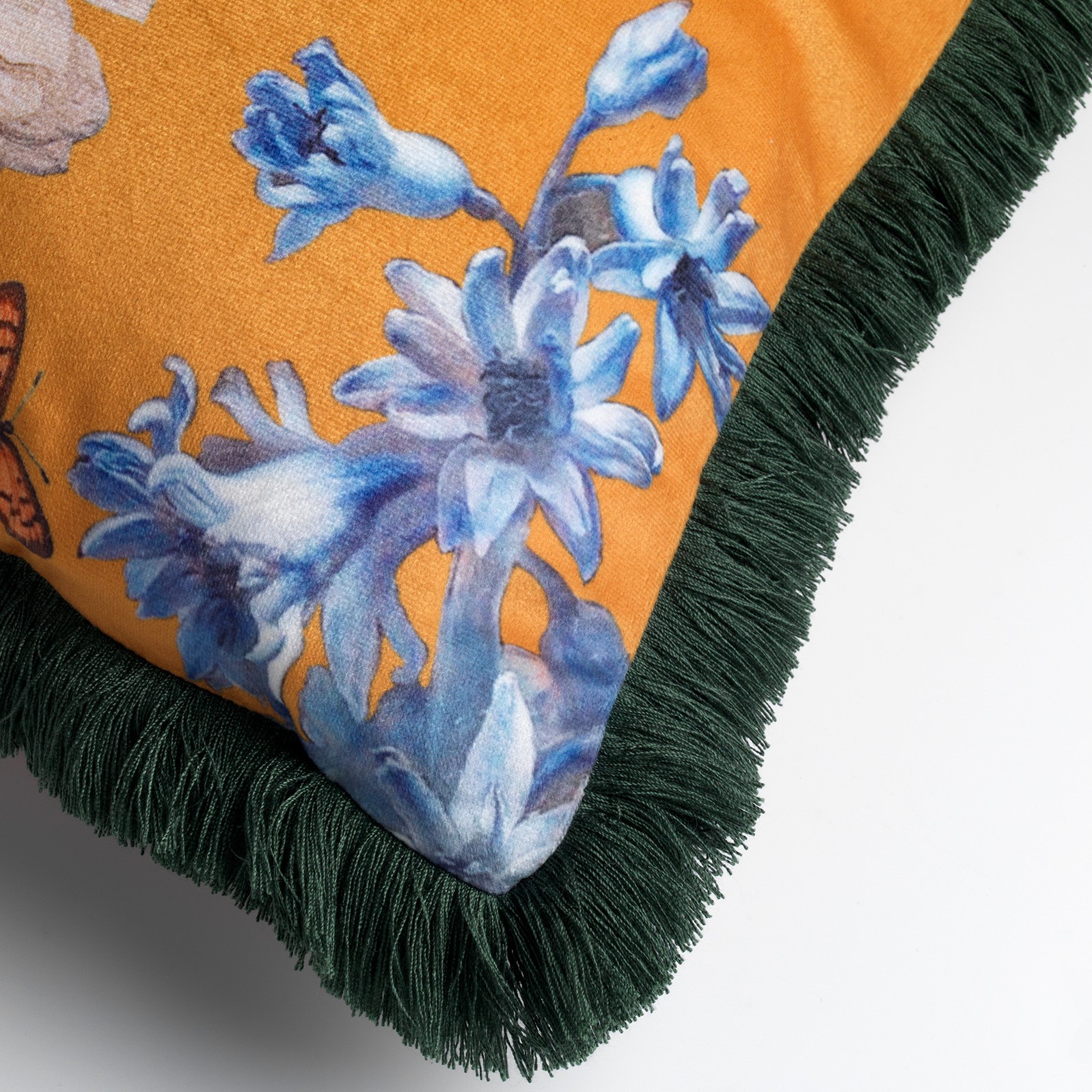 HANNA - Coussin en velours  Golden Glow 45x45 cm 