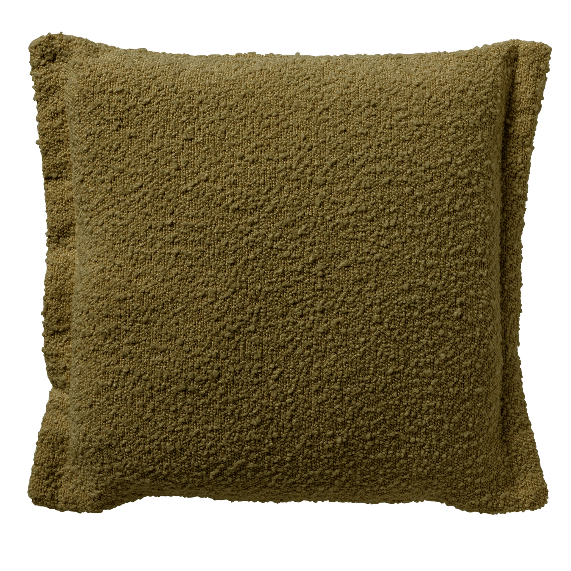 OTIS - Sierkussen 45x45 cm - effen kleur - unieke stof - Military Olive - groen