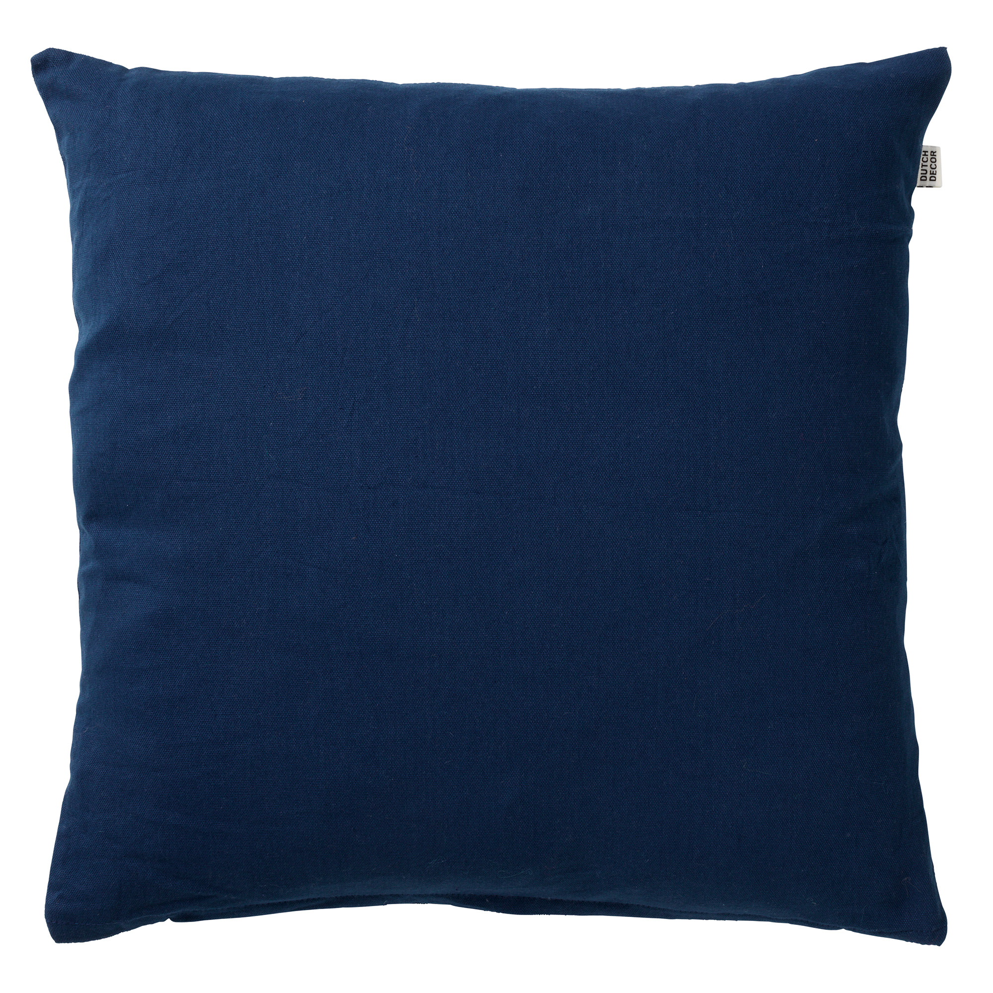 JAMES - Coussin en coton Insignia Blue 45x45 cm 