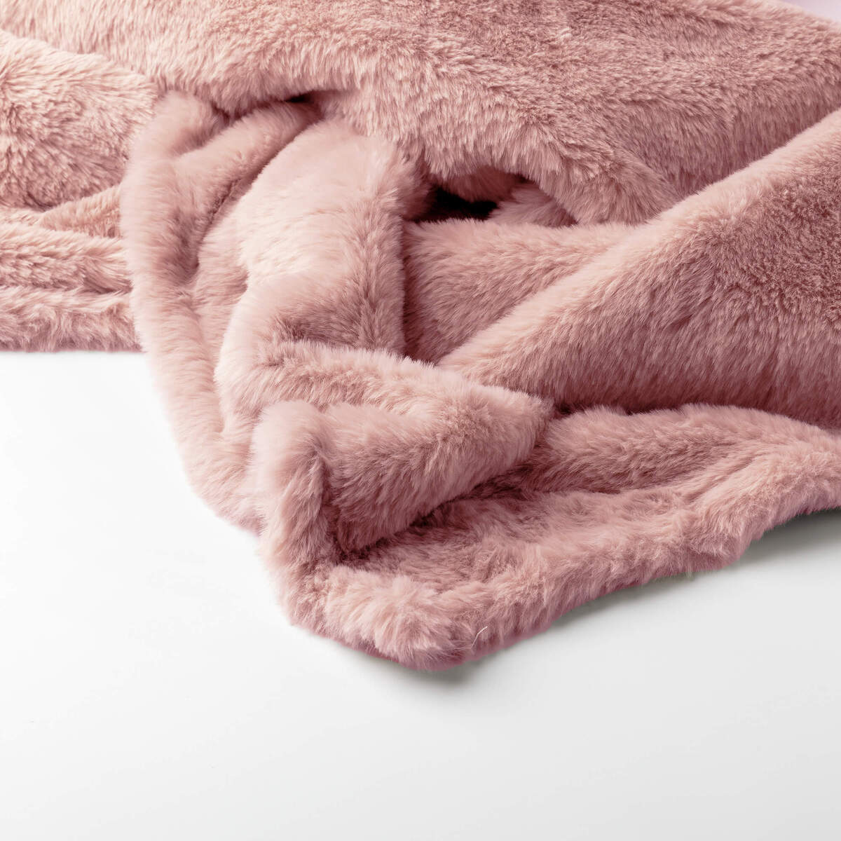 LIZE - Plaid 140x180 cm - Rose Tan - Rose