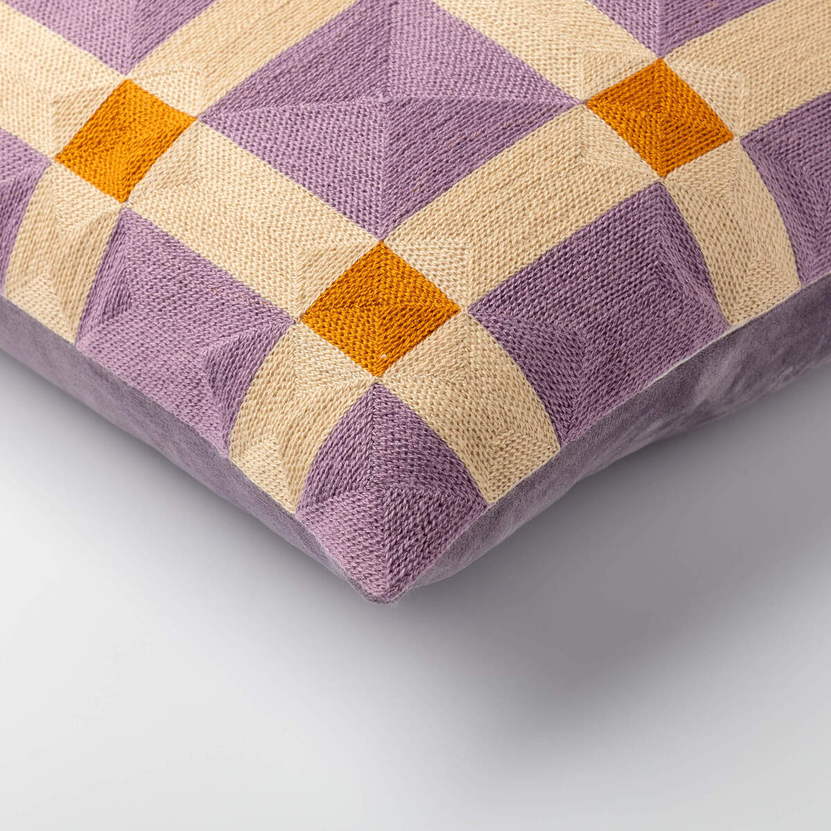 BLOCKS - sierkussen 45x45 cm - Rhapsody - paars