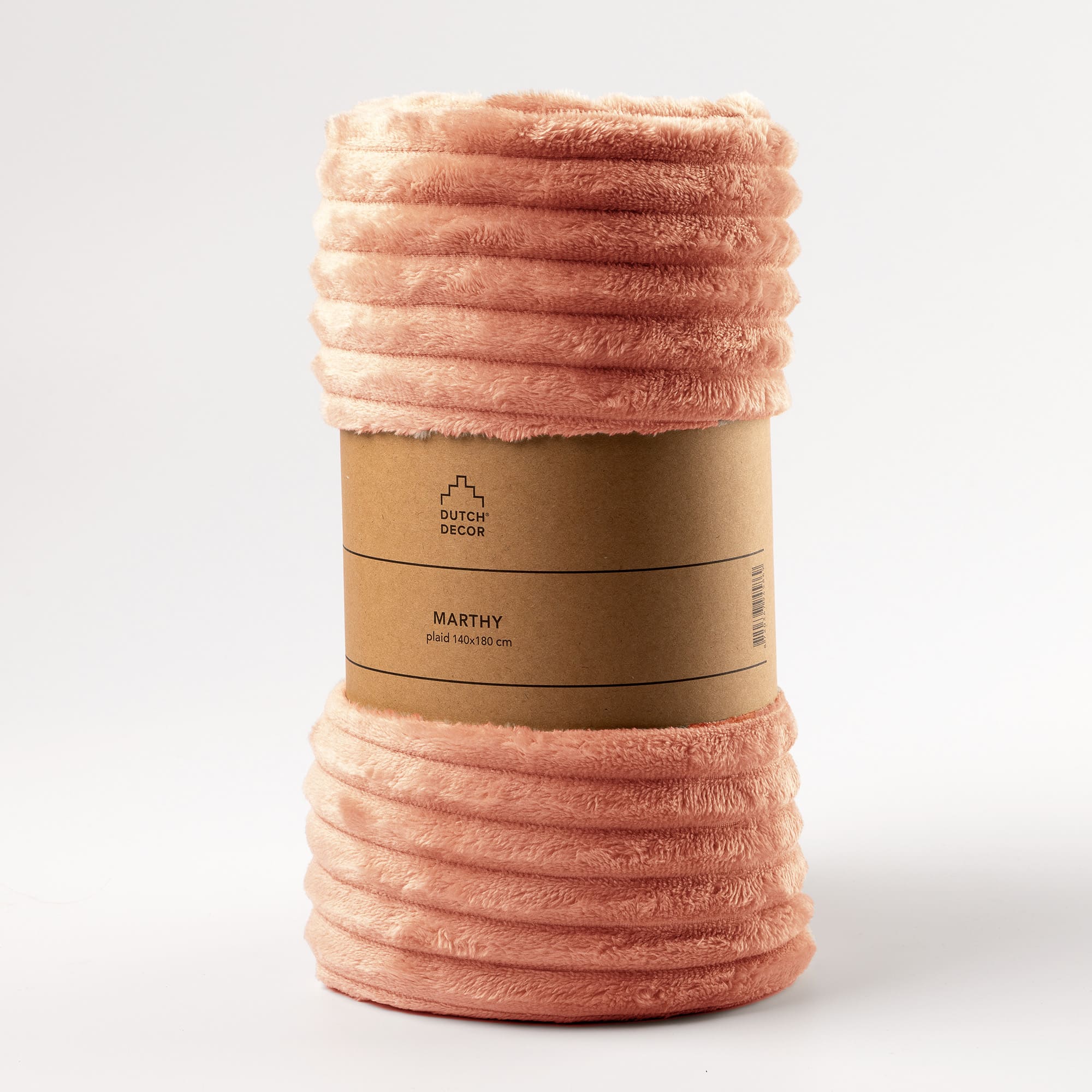 MARTHY - Plaid 140x180 cm - Muted Clay - Pink MARTHY - Plaid 140x180 cm - Muted Clay - Pink