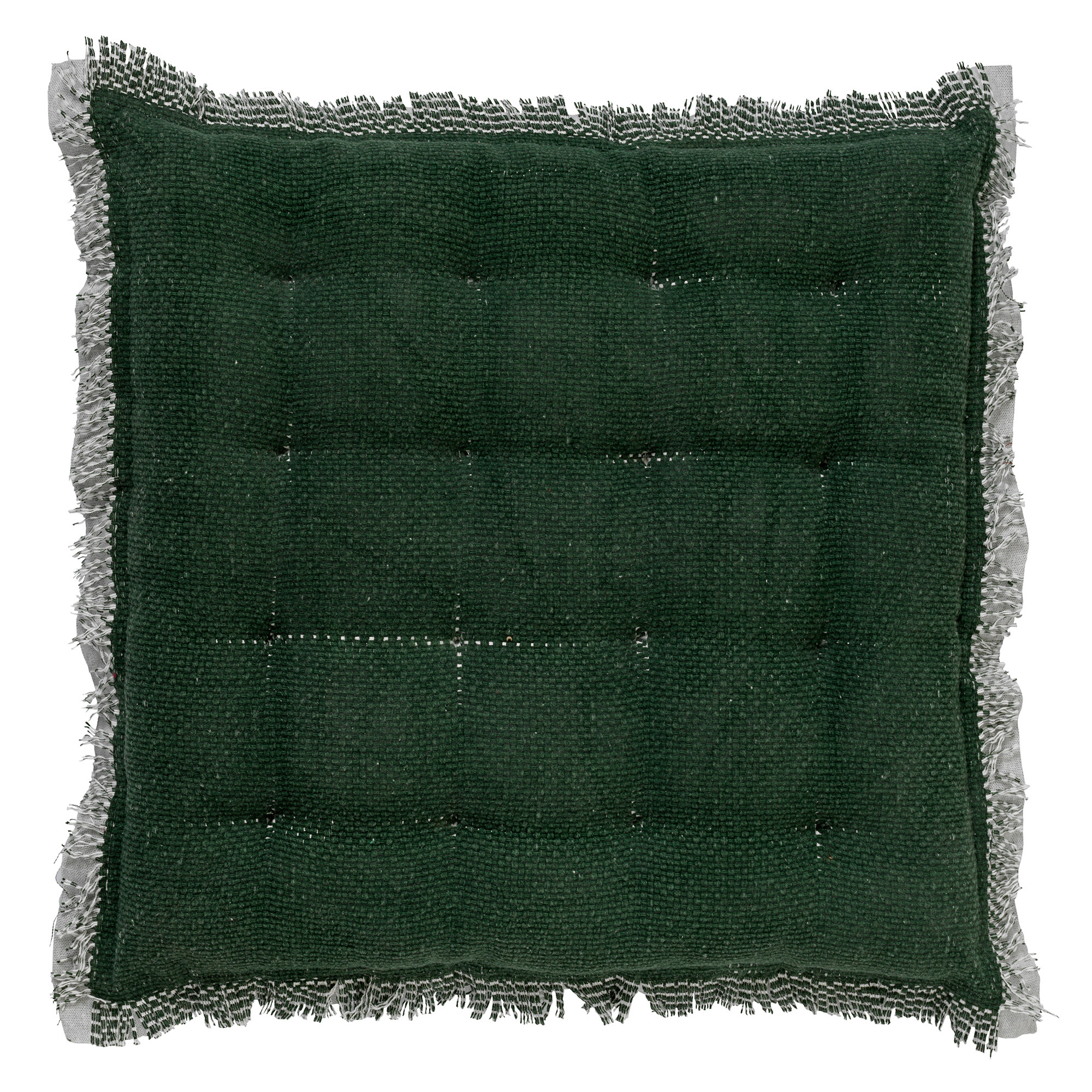 BURTO - Seat pad 40x40 cm Mountain View - green