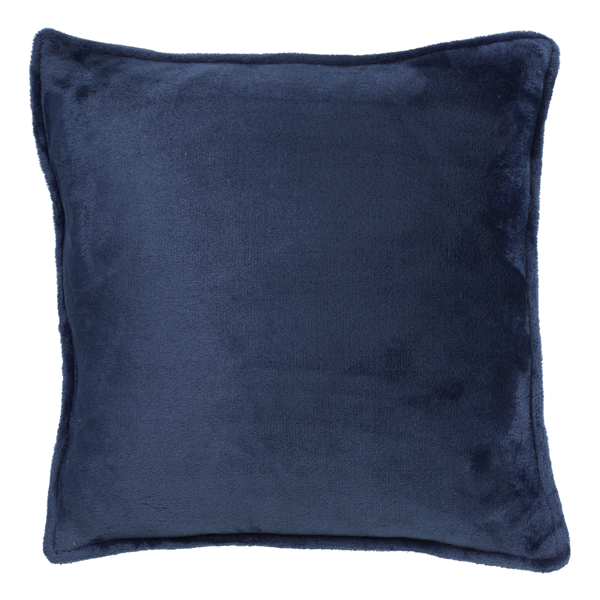 CILLY - Sierkussen van fleece Insignia Blue 45x45 cm - blauw