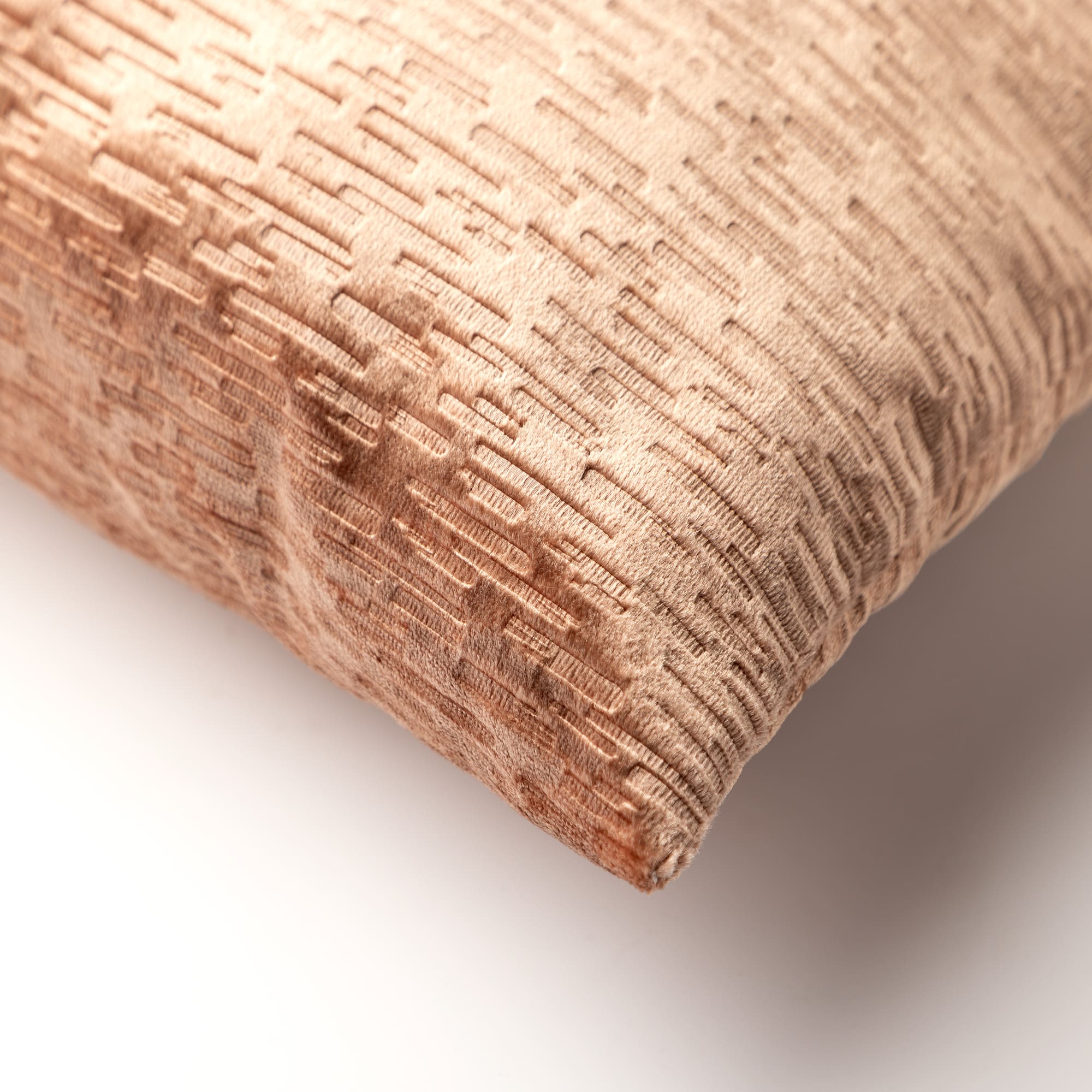 JADI - sierkussen 45x45 cm - met glans - Tawny Brown - bruin