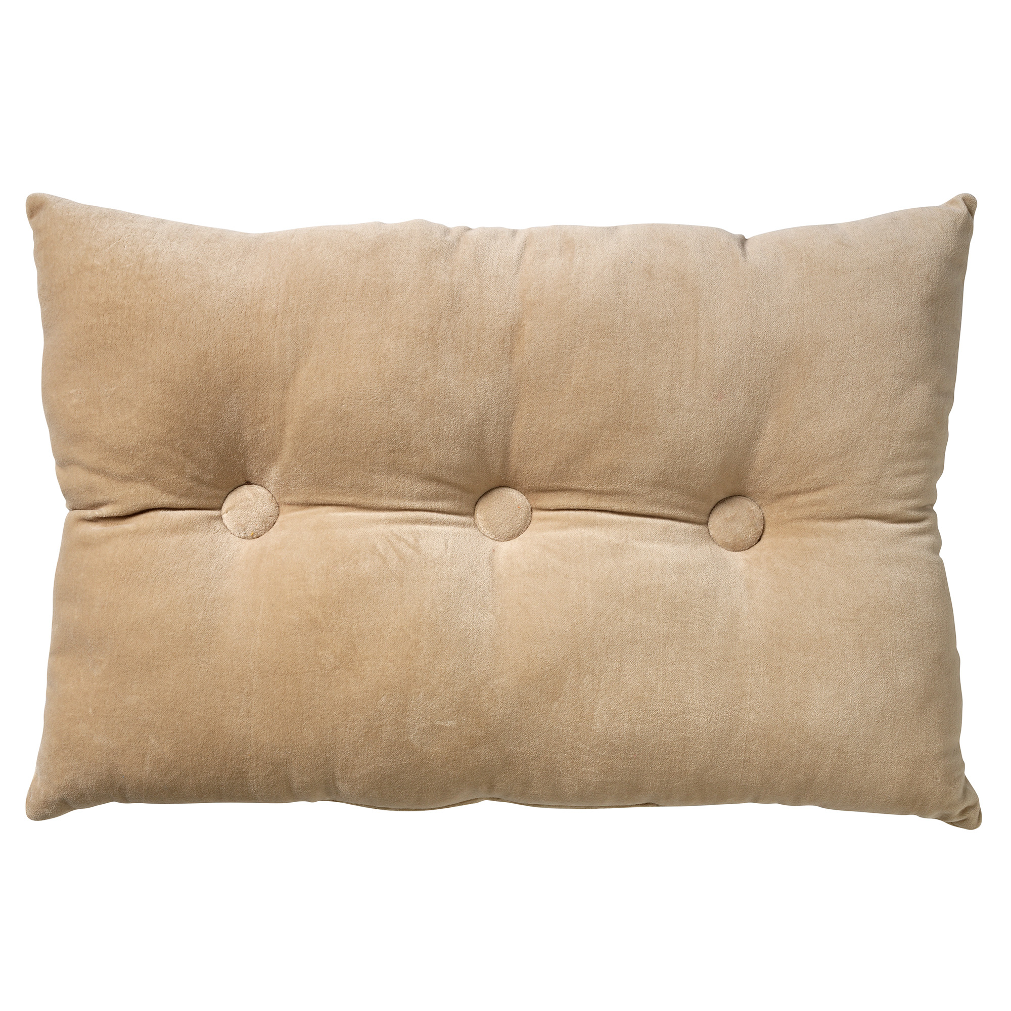 VALERIE - Coussin en velours Pumice Stone 40x60 cm 