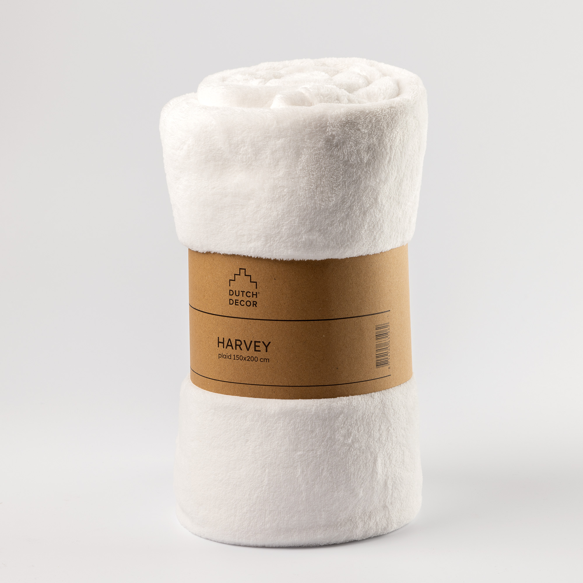 HARVEY - Plaid 150x200 cm Snow White - off-white HARVEY - Plaid 150x200 cm Snow White - off-white