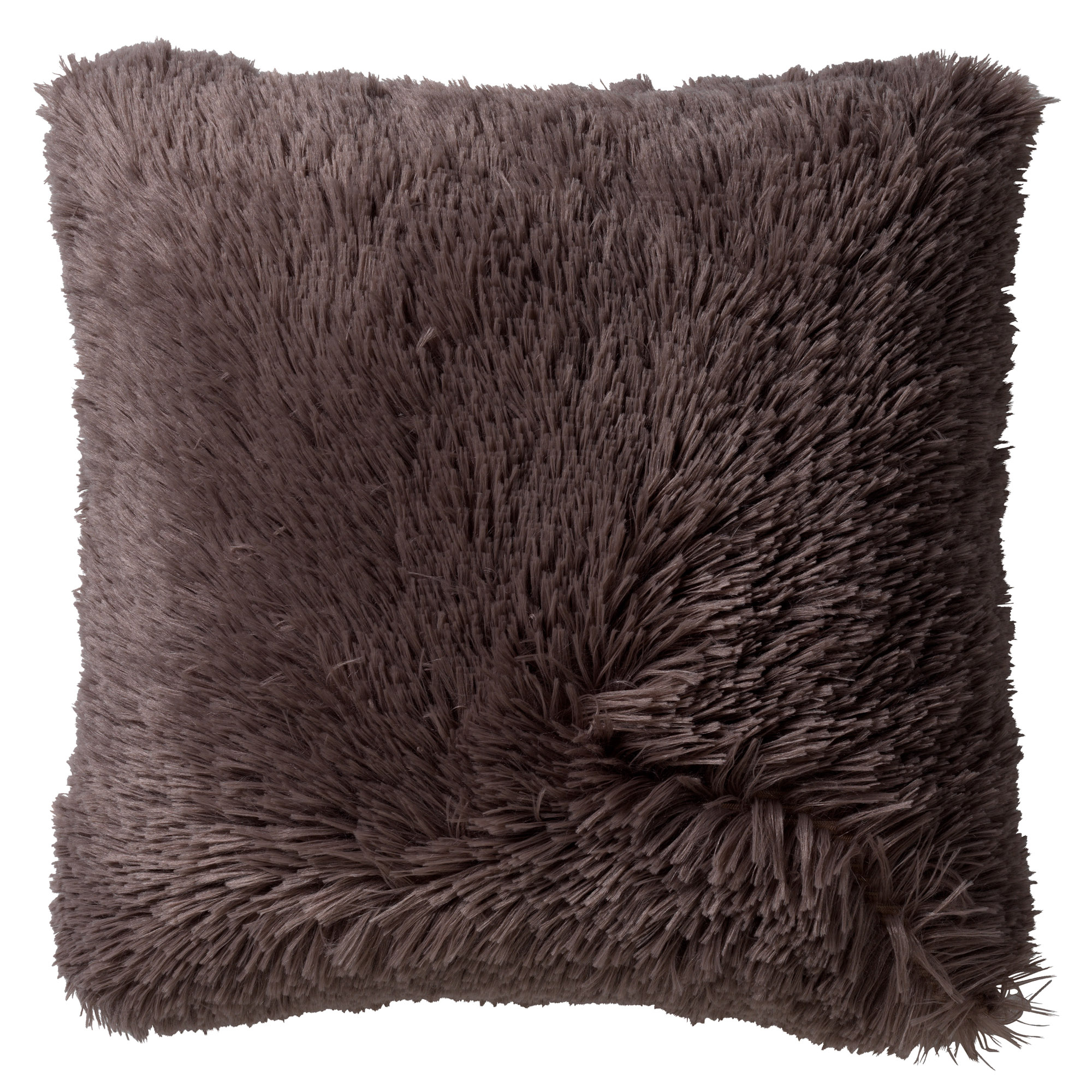 Cushion Fluffy 45x45 cm Driftwood
