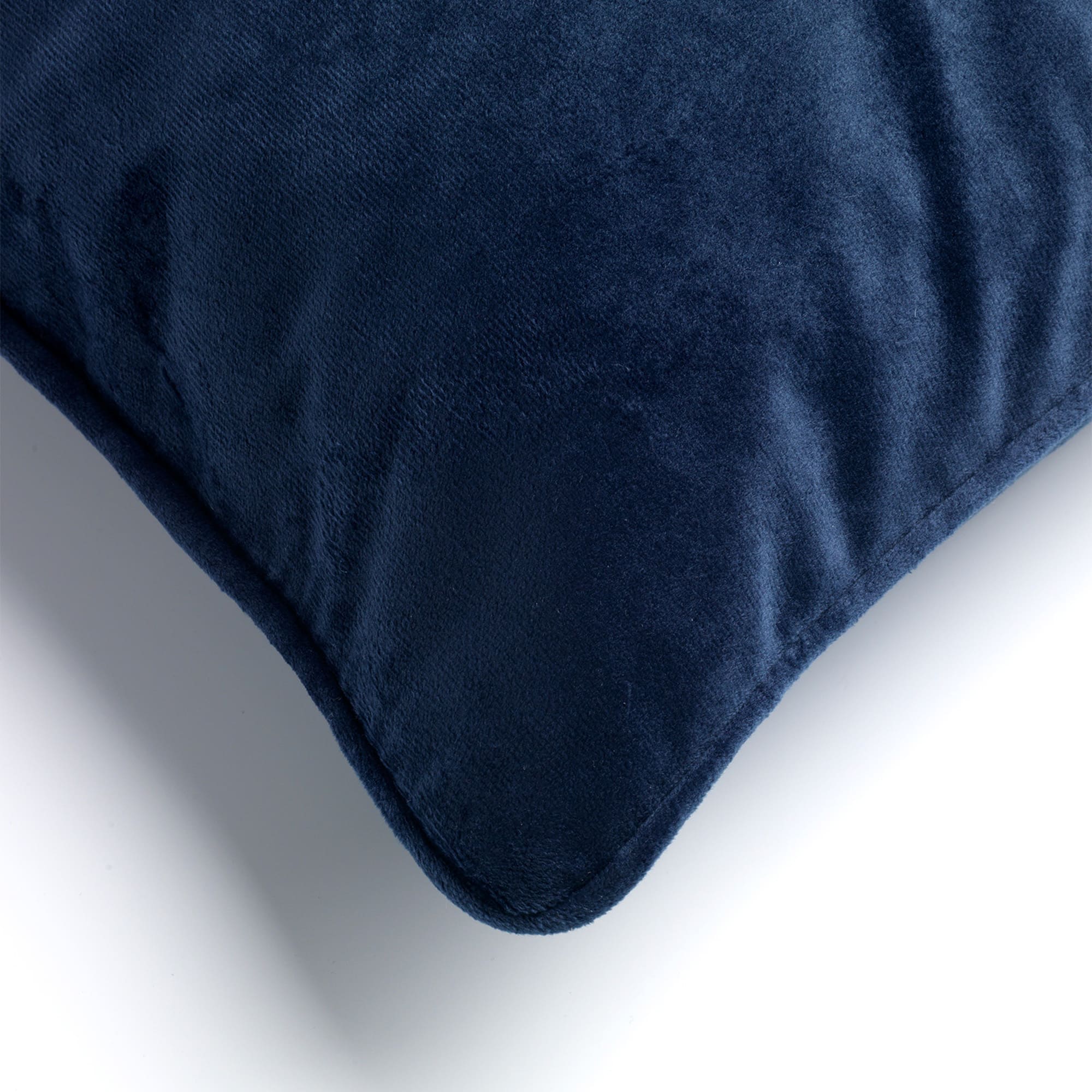 FINN - Kussenhoes 60x60 cm - velvet - effen kleur - Insignia Blue - donkerblauw
