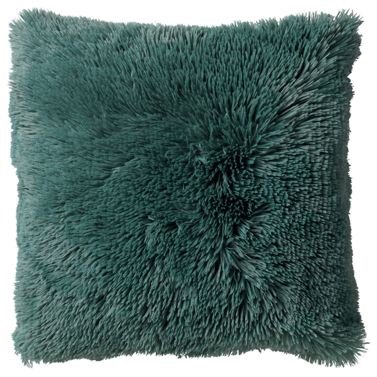 FLUFFY - Coussin décoratif 60x60 cm - ultra doux - coussin XL - Sagebrush Green - vert