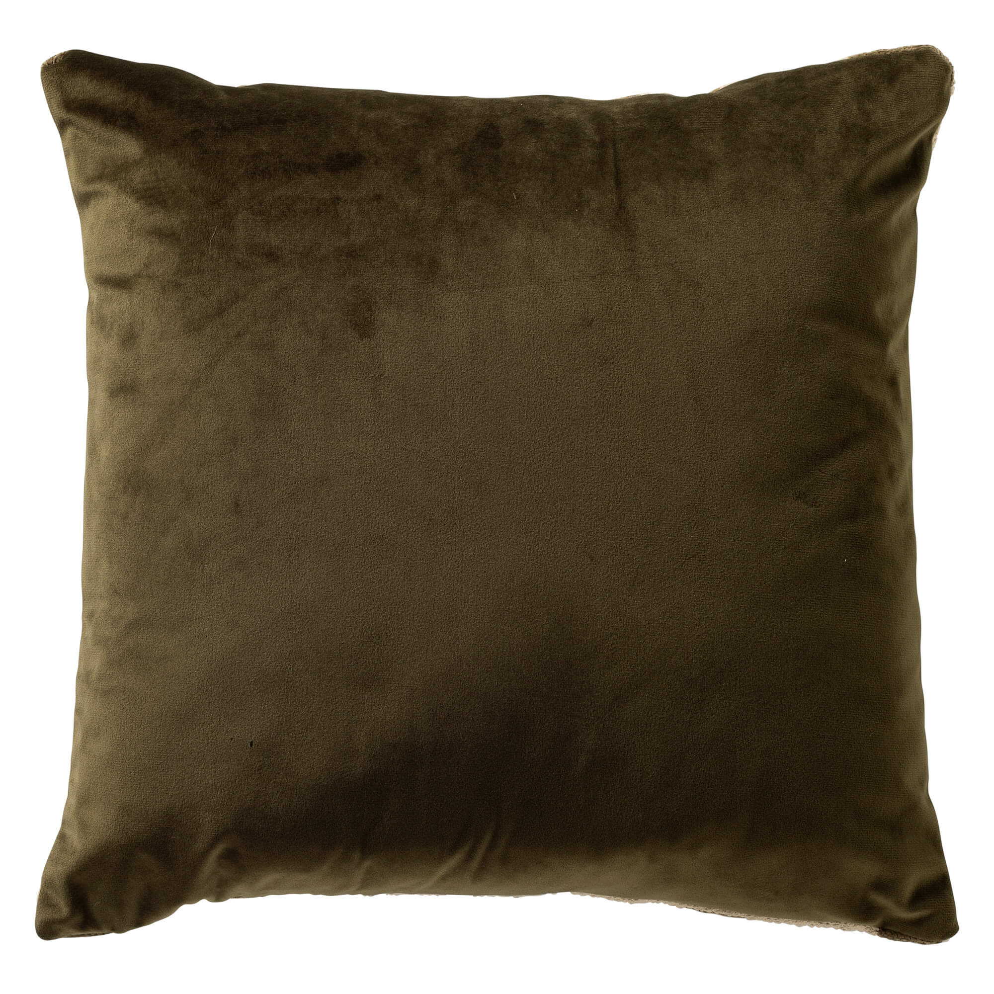 NIMA - Cushion 45x45 cm - Mayfly - green and beige